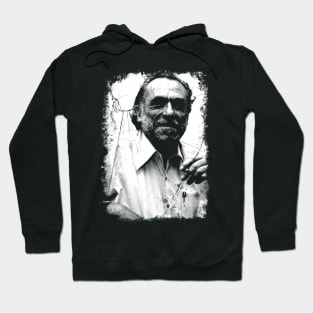 Charles Bukowski Vintage Distressed Hoodie